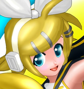 【ペイントツールSAI】ボーカロイド第二弾!鏡音リン